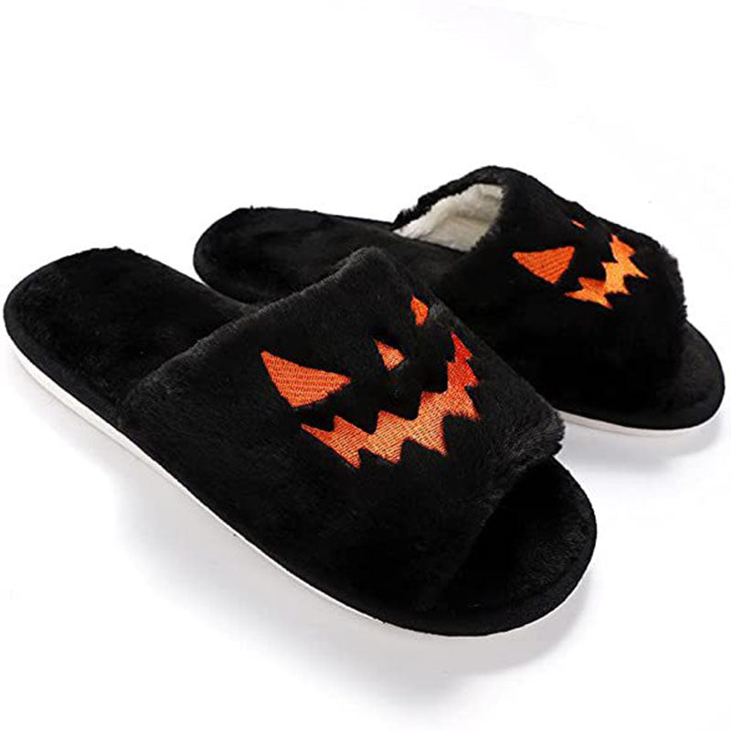 Pantopix - Pantoufles d'Halloween avec Diapositives Effrayantes
