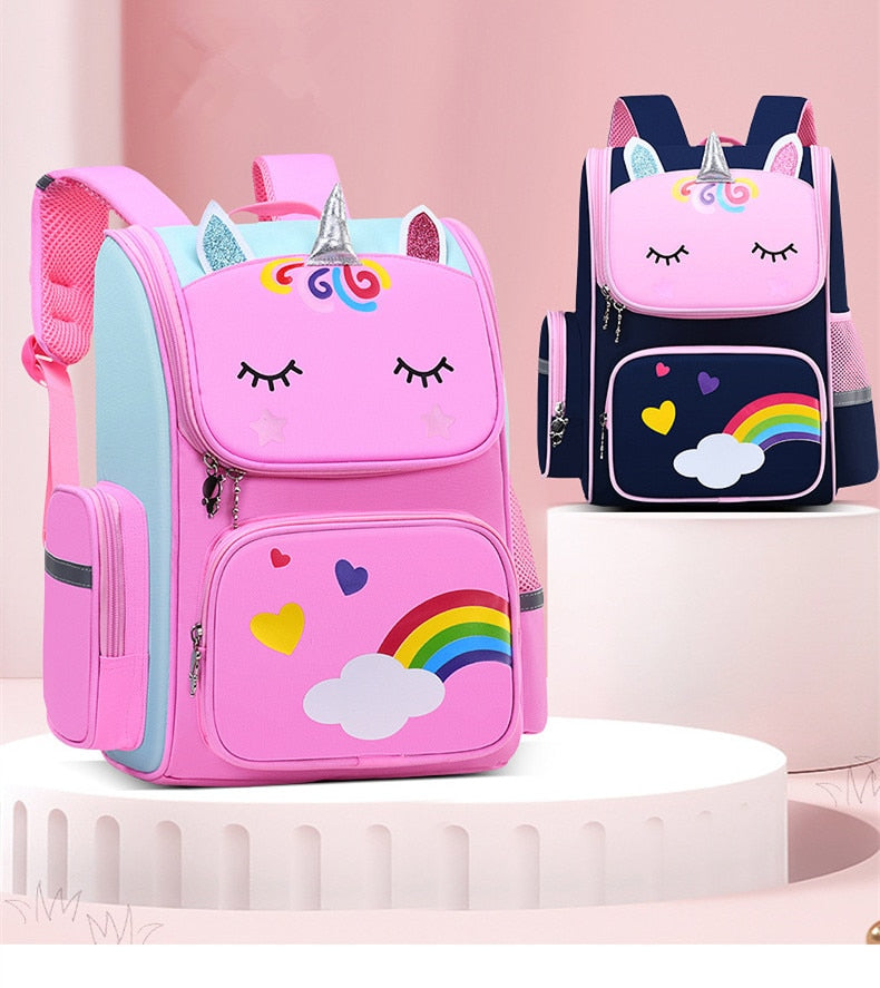 Merveille Licorne - Ensemble d'école : Sac à dos Trousse à crayon et Sac à lunch