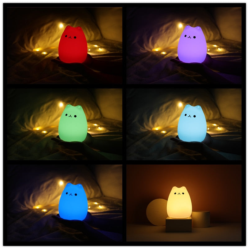 LUMOO : Lampe en silicone multi-couleur