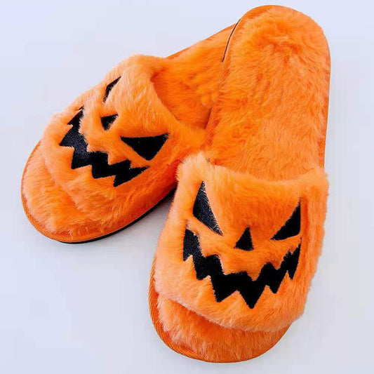 Pantopix - Pantoufles d'Halloween avec Diapositives Effrayantes