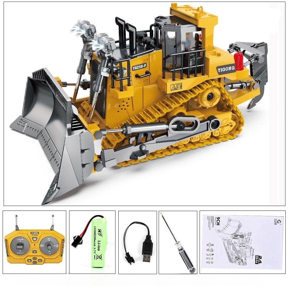 JuniorVan - Jouet de Véhicule de Chantier Radiocommandé